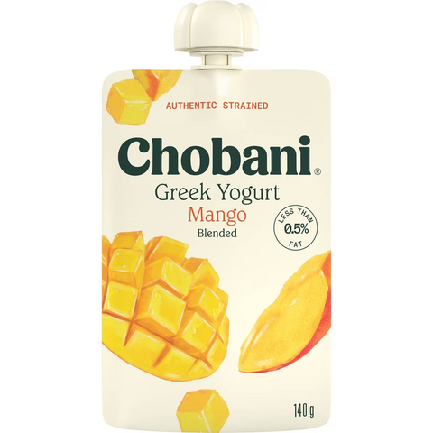 Chobani Mango Greek Yogurt Pouch 140g