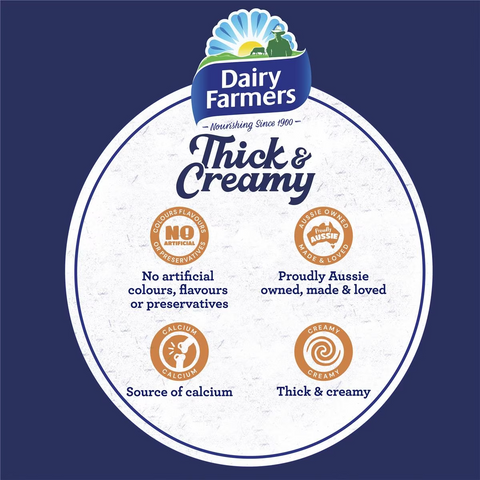 Dairy Farmers Thick & Creamy Mango & Passionfruit Yoghurt 150g