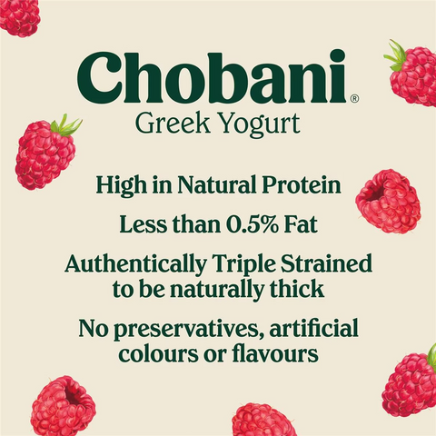 Chobani Greek Yogurt Raspberry 160g