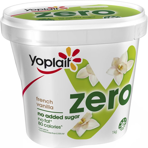 Yoplait Forme Zero French Vanilla Yoghurt 1kg