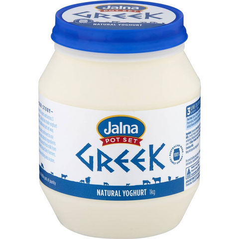 Jalna Greek Yoghurt 1kg