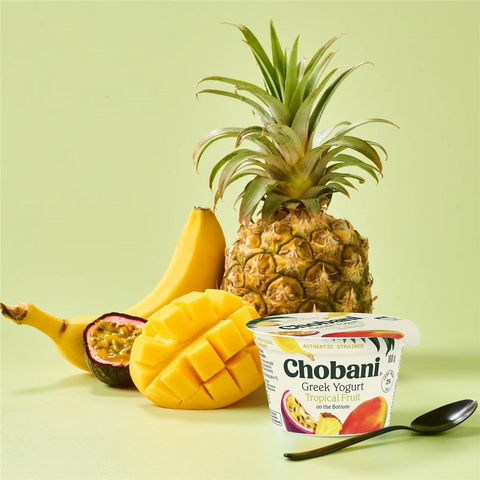 Chobani Greek Yogurt Tropical Fruit 160g