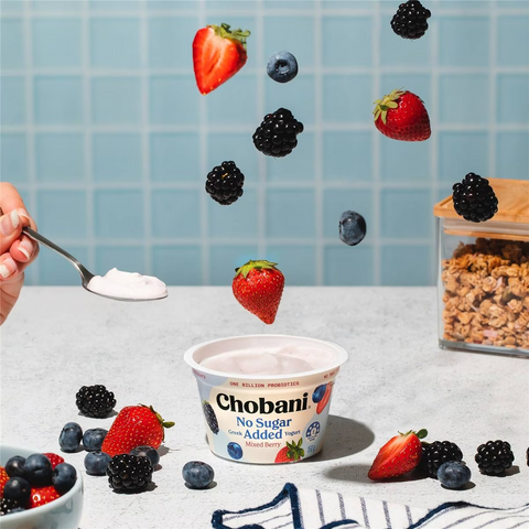 Chobani No Sugar Added Greek Yogurt Mixed Berry 150g