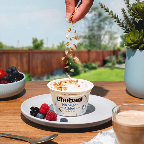 Chobani No Sugar Added Greek Yogurt Vanilla 150g