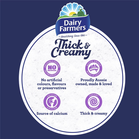 Dairy Farmers Thick & Creamy Caramelised Fig Yoghurt 150g