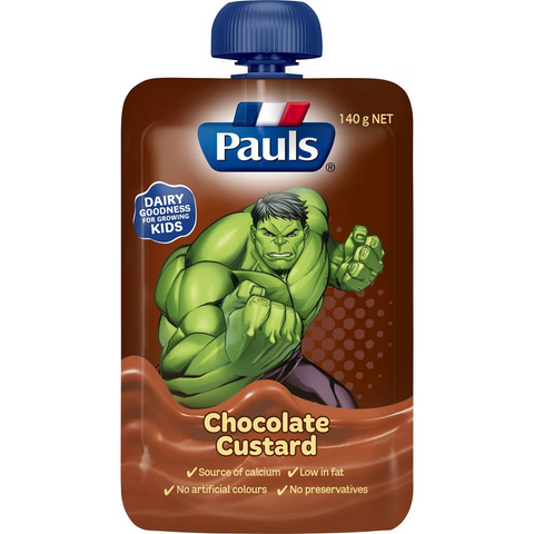 Pauls Custard Pouch Chocolate 140g