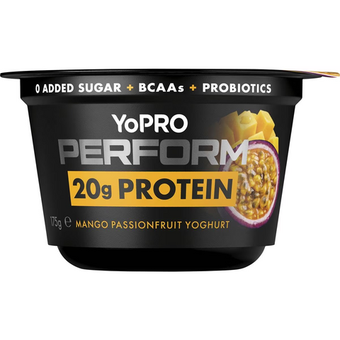 Yopro Perform High Protein Yoghurt Mango Passionfuit 175g