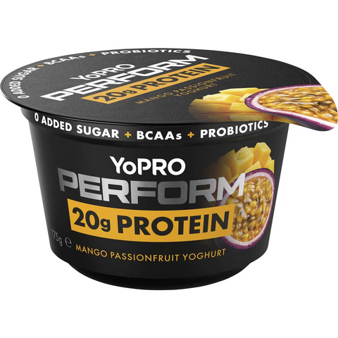 Yopro Perform High Protein Yoghurt Mango Passionfuit 175g