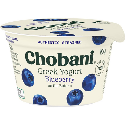 Chobani Greek Yogurt Blueberry 160g