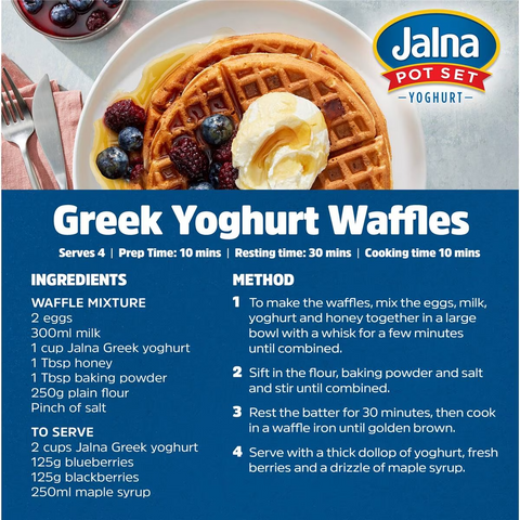 Jalna Natural Greek Yoghurt 170g