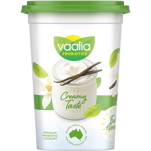 Vaalia Probiotic Yoghurt French Vanilla 900g