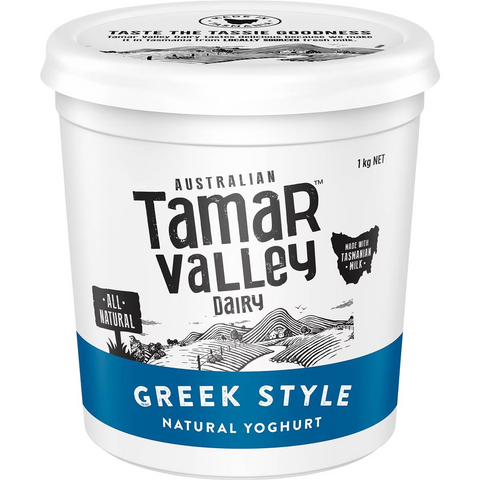 Tamar Valley Dairy Greek Style Yoghurt 1kg