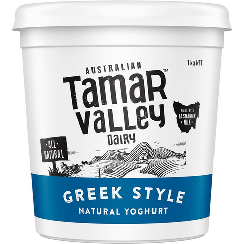 Tamar Valley Dairy Greek Style Yoghurt 1kg