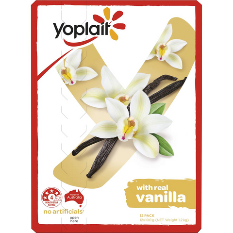 Yoplait Vanilla 12 Pack