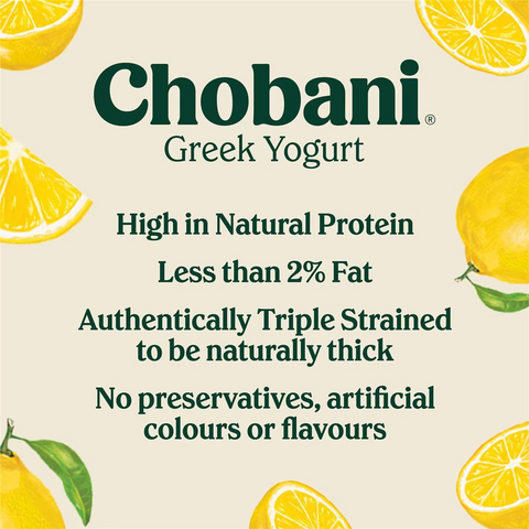 Chobani Greek Yogurt Lemon 160g