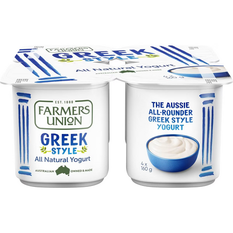 Farmers Union Greek Yogurt 4 Pack