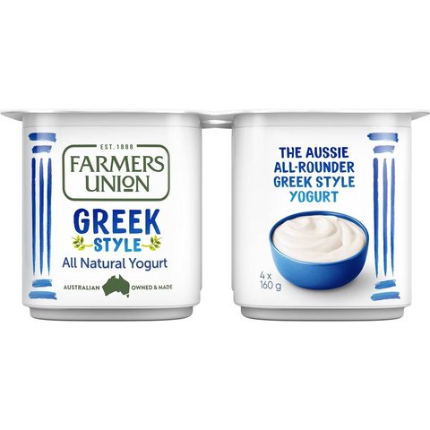 Farmers Union Greek Yogurt 4 Pack