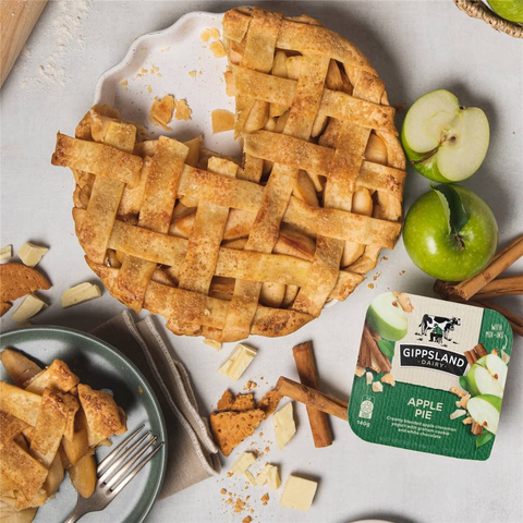 Gippsland Dairy Apple Pie Yoghurt 140g