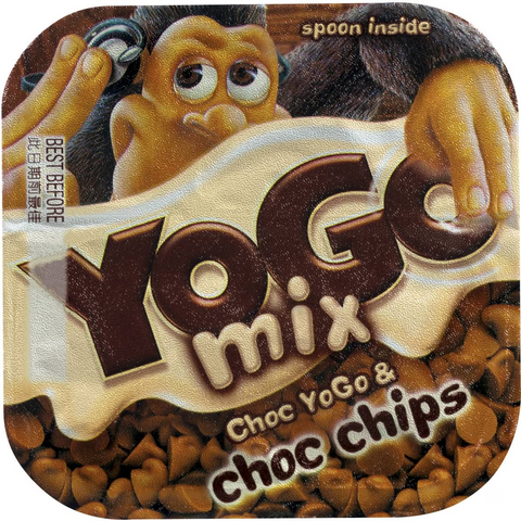 Yogo Chocolate With Choc Chip Custard Dessert 150g