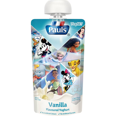 Pauls Buzz Lightyear Yoghurt Pouch Vanilla 70g