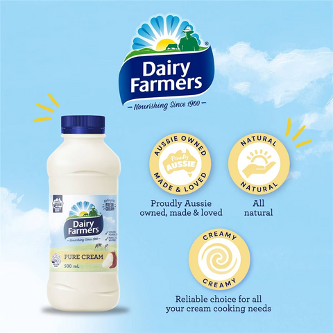 Dairy Farmers Pure Cream 500ml