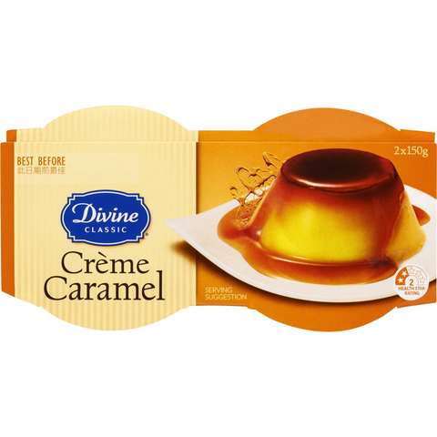 Divine Classic Creme Caramel 2x150g