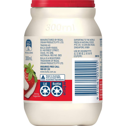 Bulla Thickened Cream 300ml