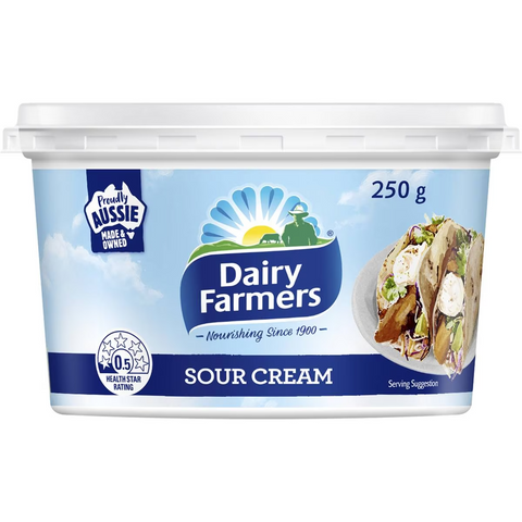 Dairy Farmers Sour Cream 250g