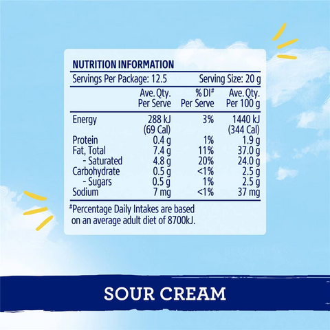 Dairy Farmers Sour Cream 250g