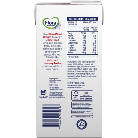 Flora Thickened Plant Cream 500ml