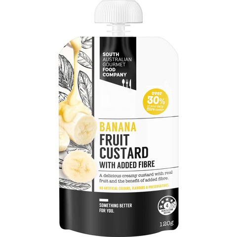 South Australian Gourmet Food Company Banana Custard 120g