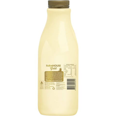 Pauls Farmhouse Gold Custard Vanilla 800g