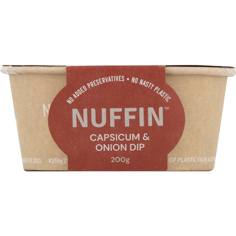 Nuffin Capsicum & Onion Dip 200g