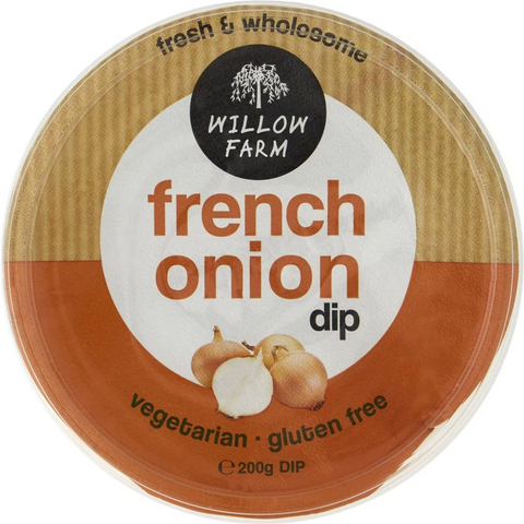 Willow Farm Dip French Onion 200g