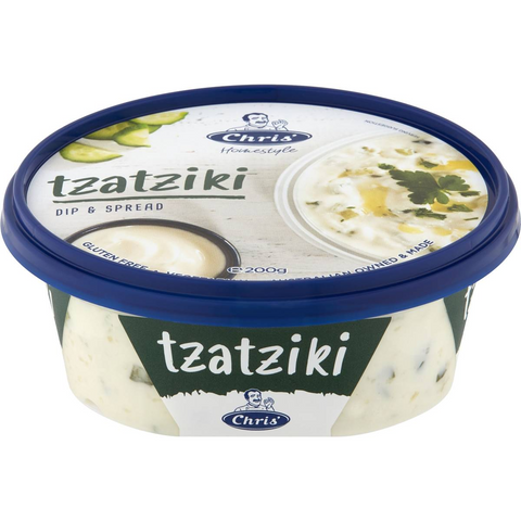 Chris' Dips Tzatziki 200g