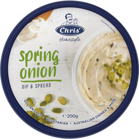 Chris' Dips Spring Onion 200g