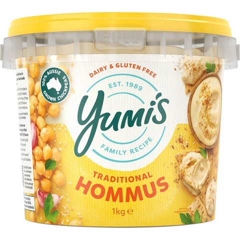 Yumi's Traditional Middle Eastern Hommus Dip 1kg