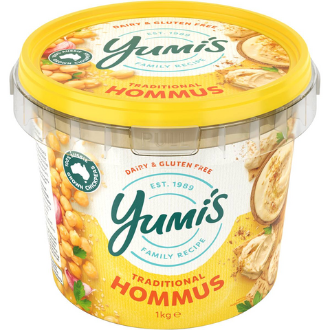 Yumi's Traditional Middle Eastern Hommus Dip 1kg