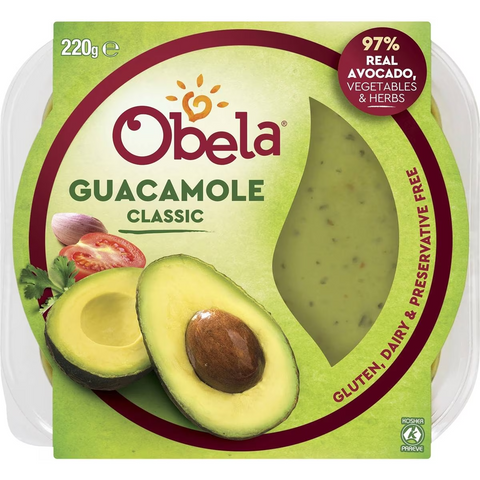 Obela Classic Guacamole 220g