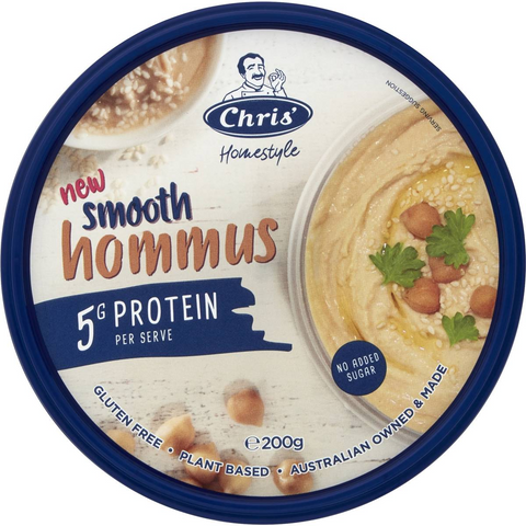 Chris' Dips Traditional Hommus 200g