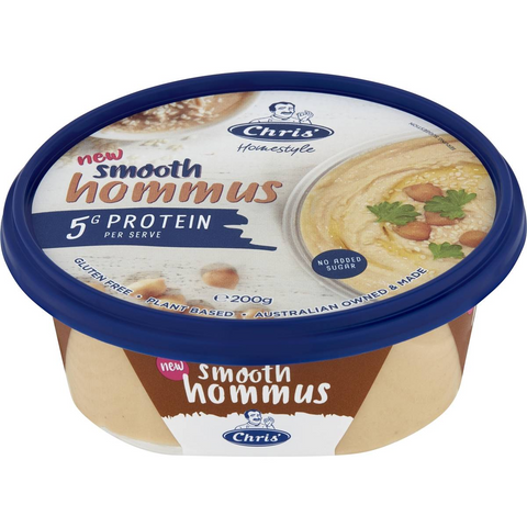 Chris' Dips Traditional Hommus 200g