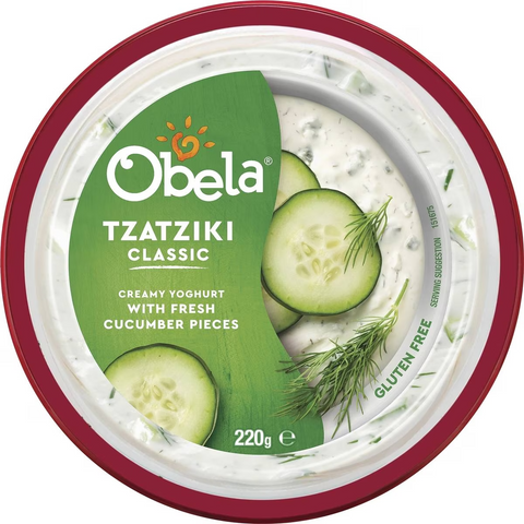 Obela Tzatziki Dip Classic 220g