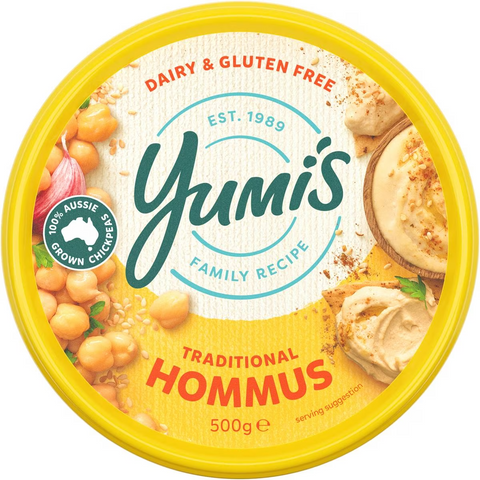 Yumi's Traditional Middle Eastern Hommus 500g