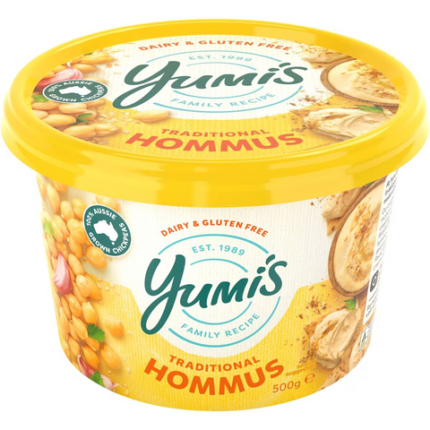 Yumi's Traditional Middle Eastern Hommus 500g