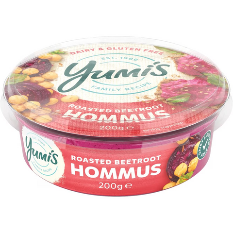 Yumi's Roasted Beetroot Hommus Dip 200g