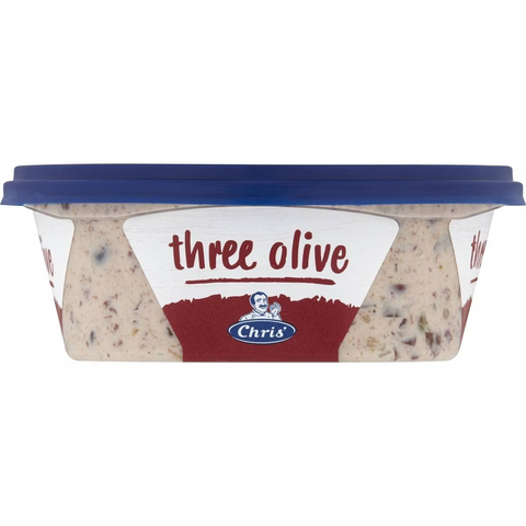 Chris' Dips Three Olive 200g