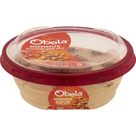 Obela Hommus Garnished With Roasted Pinenut 220g