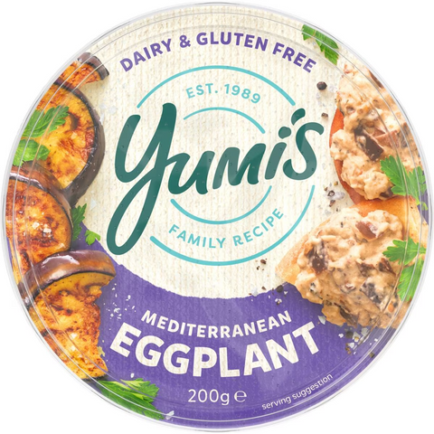 Yumi's Eggplant Mediterranean Dip 200g