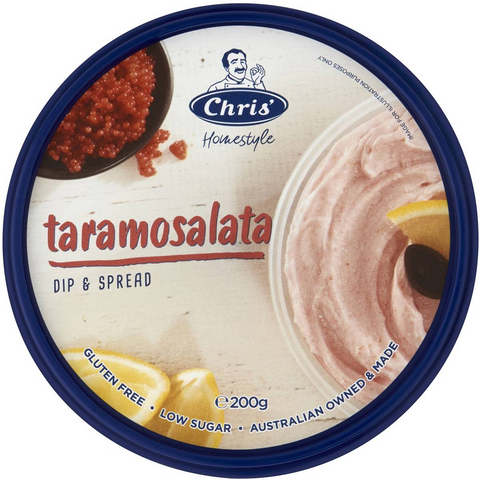 Chris' Taramosalata Homestyle Caviar Dip 200g