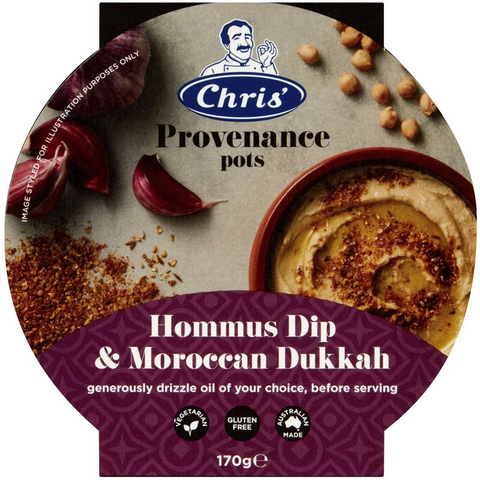 Chris' Hommus Dip & Moroccan Dukkah Moroccan Dukkah 170g